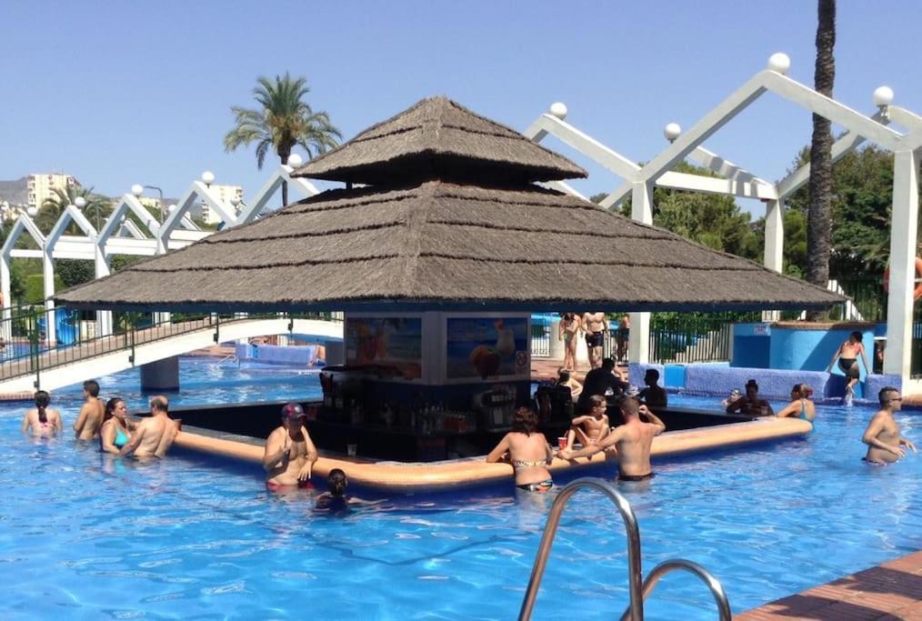 Lux. Frontbeach-Terrace. 5 Pools.Tv. 2 A.C.Netflix Benalmádena Zewnętrze zdjęcie